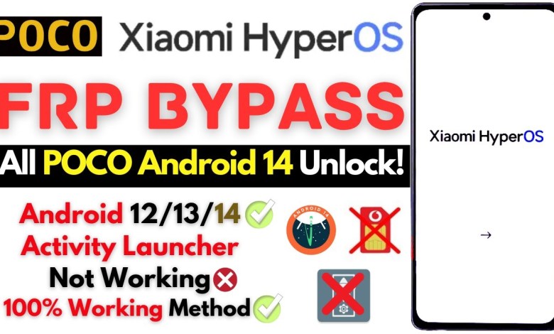 -Unlock All POCO Android 14 HyperOS FRP Bypass [Without -Unlock All POCO Android 14 HyperOS FRP Bypass [Without