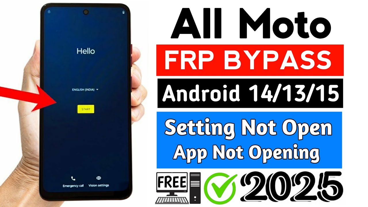 Unlocking Secrets: The Latest Motorola FRP Bypass for Android 12/13/14 Revealed! Unlocking Secrets: The Latest Motorola FRP Bypass for Android 12/13/14 Revealed!