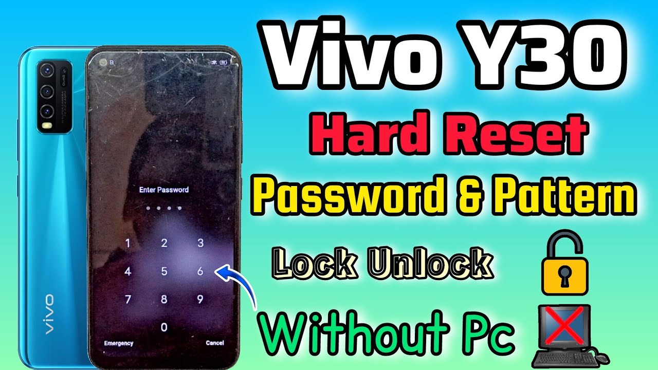 Vivo Y30 (1938) || Hard Reset || Without Password || Vivo Y30 (1938) || Hard Reset || Without Password ||