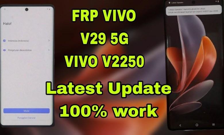 FRP BYPASS VIVO V29 5G | VIVO V2250 WITHOUT PC | LATEST FRP BYPASS VIVO V29 5G | VIVO V2250 WITHOUT PC | LATEST