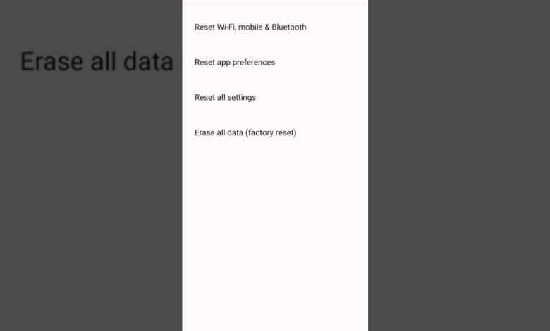 mobile setting reset||mobile settings reset kaise kare mobile setting reset||mobile settings reset kaise kare