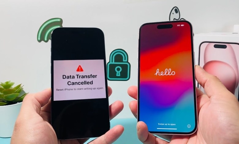 Data Transfer Cancelled on iPhone (FIXED) Data Transfer Cancelled on iPhone (FIXED)