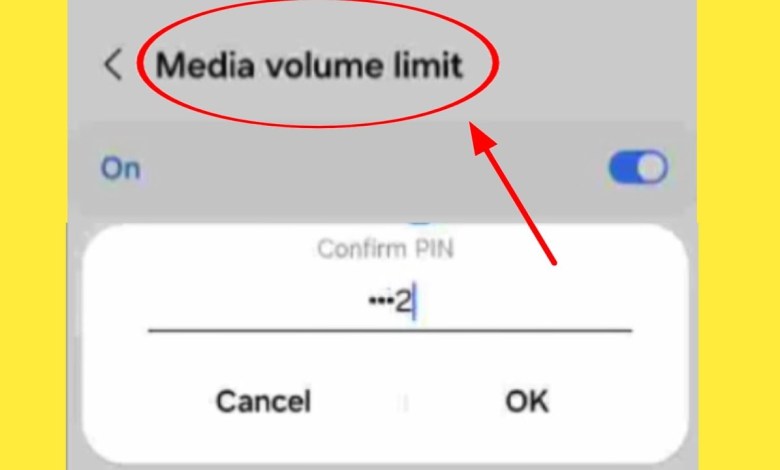 How to Reset Or Forget Media Volume Limit Pin / How to Reset Or Forget Media Volume Limit Pin /