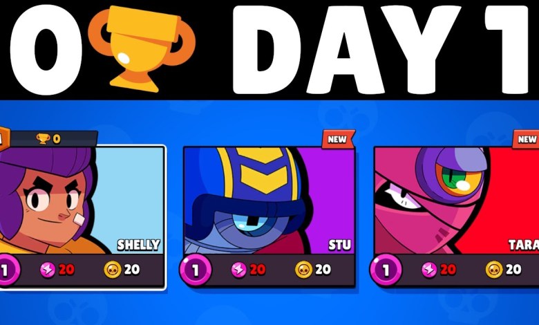 I made a “0 Trophy” account! – 22 Free Brawlers! I made a “0 Trophy” account! – 22 Free Brawlers!