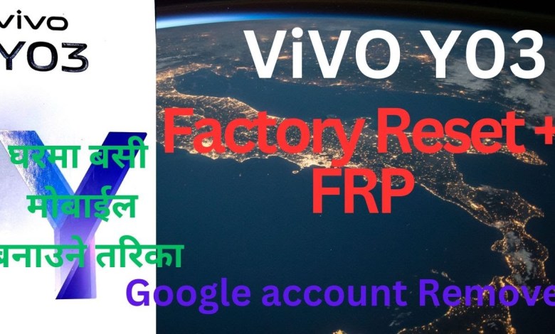 Vivo Y03 Hard Reset | Vivo Y03 Pattern Pin Lock Remove Vivo Y03 Hard Reset | Vivo Y03 Pattern Pin Lock Remove