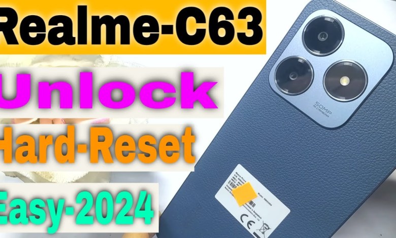 Realme C63 (RMX3939) Hard Reset |All Realme Android 14 Realme C63 (RMX3939) Hard Reset |All Realme Android 14