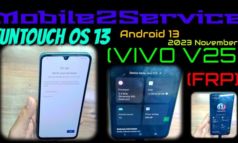 VIVO V25 Android 13 F/Os 13 Frp Bypass No pc /No tool VIVO V25 Android 13 F/Os 13 Frp Bypass No pc /No tool