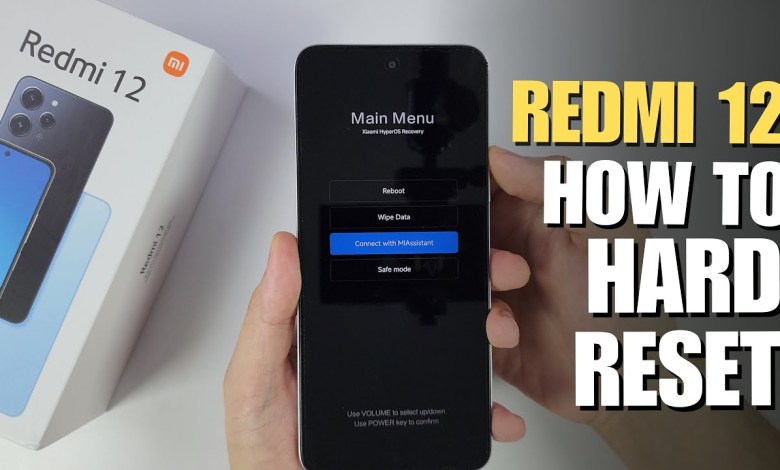 How to Hard Reset Redmi 12 Update 2024 How to Hard Reset Redmi 12 Update 2024