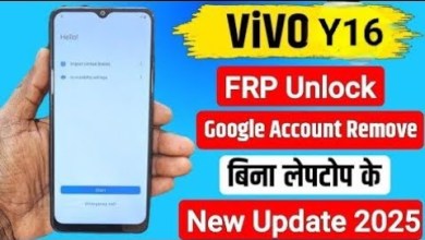 How to Bypass Frp on Vivo Y16 Without a PC Running Android 12 How to Bypass Frp on Vivo Y16 Without a PC Running Android 12