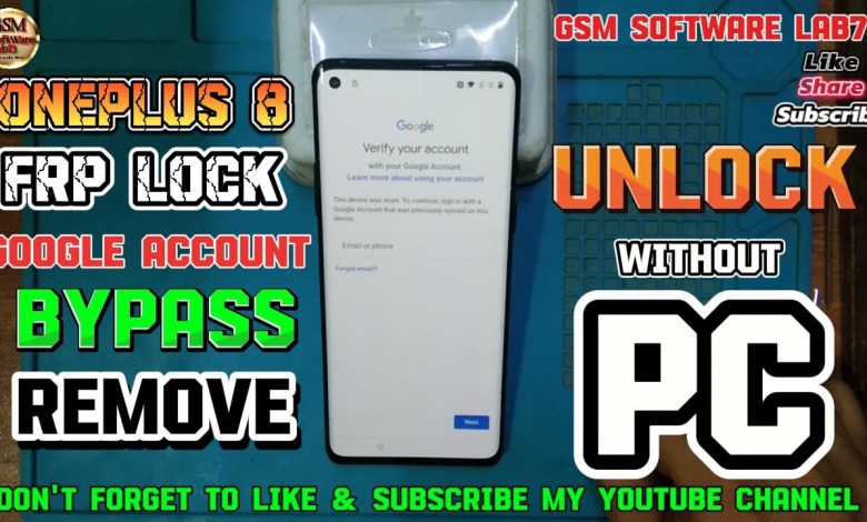 ONEPLUS 8 FRP BYPASS|ANDROID 11|ONEPLUS 8 GOOGLE ONEPLUS 8 FRP BYPASS|ANDROID 11|ONEPLUS 8 GOOGLE