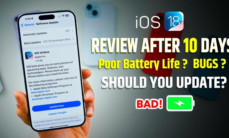 iOS 18 beta 1 Review 10 Days Later | iOS 18 beta 1 iOS 18 beta 1 Review 10 Days Later | iOS 18 beta 1