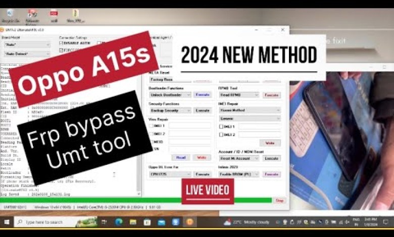 Oppo A15s (Cph2179) frp bypass umt tool || oppo a15s Oppo A15s (Cph2179) frp bypass umt tool || oppo a15s