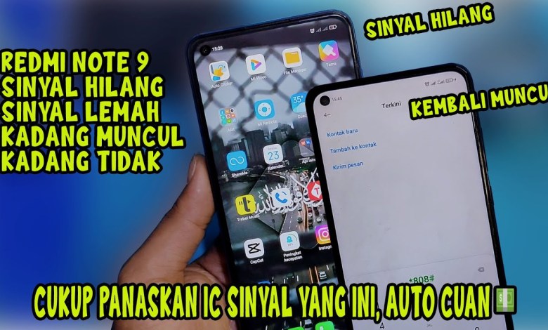 How to Overcome Redmi Note 9 Signal Lost, Signal Increases How to Overcome Redmi Note 9 Signal Lost, Signal Increases