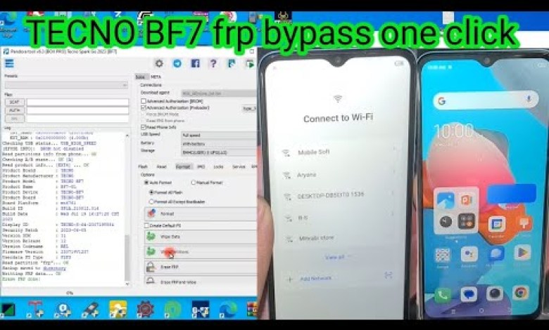 TECNO BF7 frp bypass one click by pandora TECNO BF7 frp bypass one click by pandora