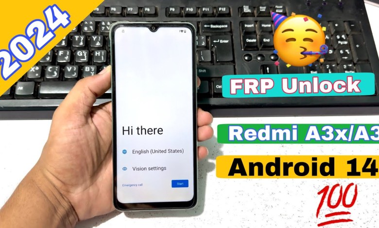 Redmi A3x FRP Unlock 2024 | Redmi a3 frp bypass android Redmi A3x FRP Unlock 2024 | Redmi a3 frp bypass android