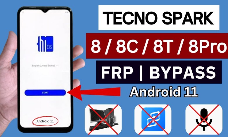 Tecno Spark 8/8C/8T/8Pro Frp Bypass 2024 Android 11 Tecno Spark 8/8C/8T/8Pro Frp Bypass 2024 Android 11