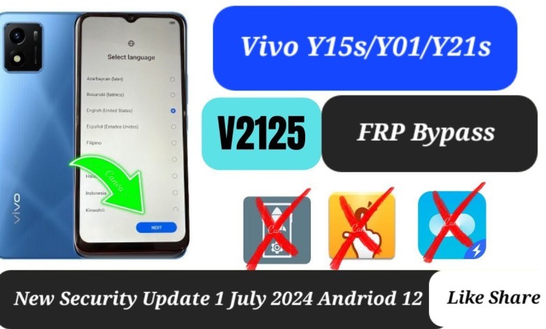 VIVO NEW METHOD Y01/Y15s/Y15C/Y16/Y21sV2125 FRP BYPASS VIVO NEW METHOD Y01/Y15s/Y15C/Y16/Y21sV2125 FRP BYPASS