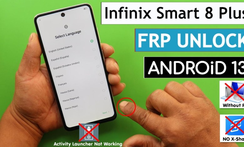 Infinix Smart 8 Plus X6526 Frp Bypass/Unlock Without Pc Infinix Smart 8 Plus X6526 Frp Bypass/Unlock Without Pc