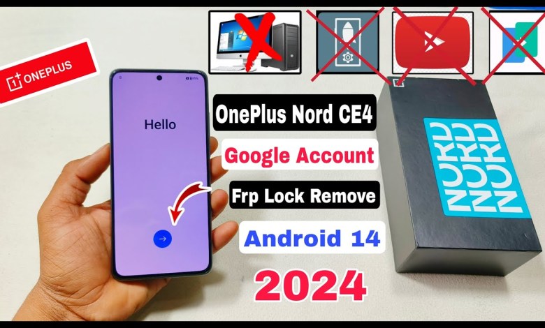 Oneplus Frp Unlock 2024 | Oneplus Nord CE4 (cph2613) Oneplus Frp Unlock 2024 | Oneplus Nord CE4 (cph2613)