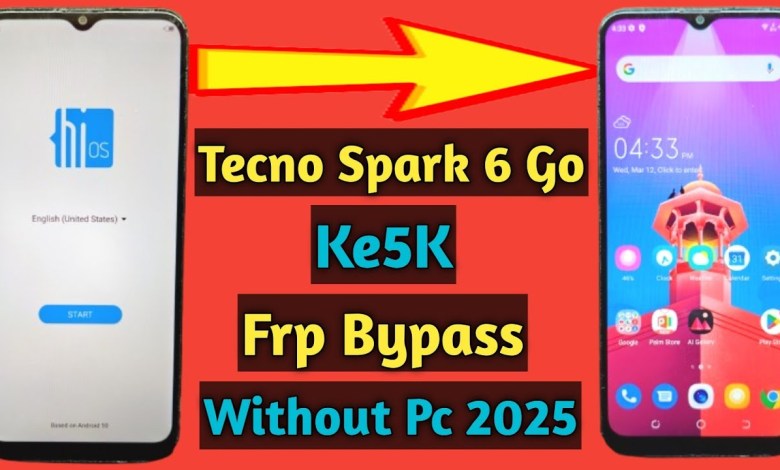 How to Bypass FRP on Tecno Spark 6 Go and Ke5k Without Hassle How to Bypass FRP on Tecno Spark 6 Go and Ke5k Without Hassle