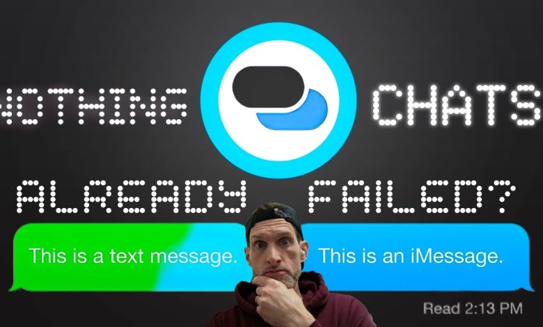 Nothing Chats App Pulled From App Store Not Pairing to Nothing Chats App Pulled From App Store Not Pairing to