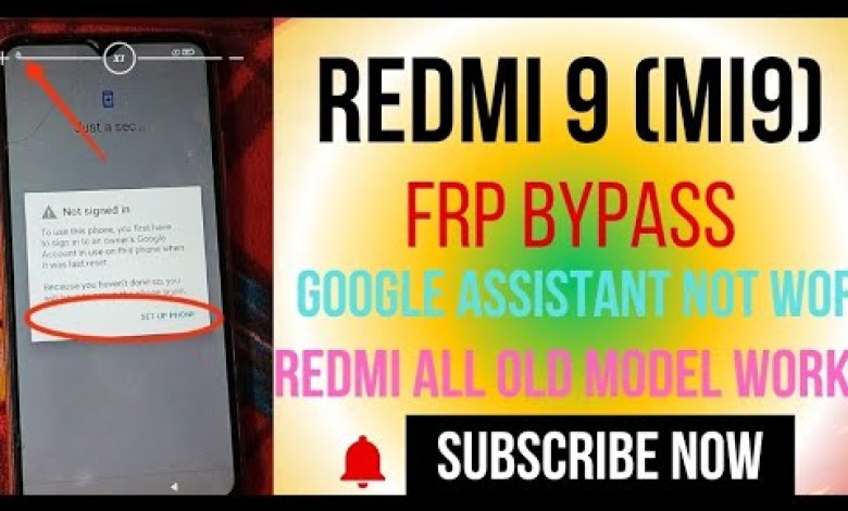 Unlock Redmi 9 (MI9) FRP without PC: GMAIL ID Bypass – Is it Possible? Unlock Redmi 9 (MI9) FRP without PC: GMAIL ID Bypass – Is it Possible?