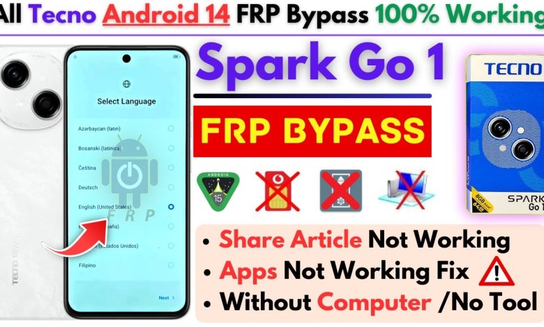 Discover the Secrets: How to Bypass FRP on Tecno Spark Go 1 in 2025 Without a PC! Discover the Secrets: How to Bypass FRP on Tecno Spark Go 1 in 2025 Without a PC!
