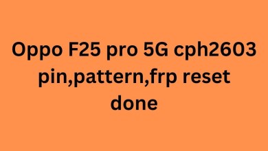 Oppo F25 pro 5G cph2603 pin,pattern & frp reset done by Oppo F25 pro 5G cph2603 pin,pattern & frp reset done by