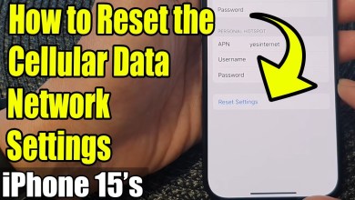 iPhone 15/15 Pro Max: How to Reset the Cellular Data iPhone 15/15 Pro Max: How to Reset the Cellular Data