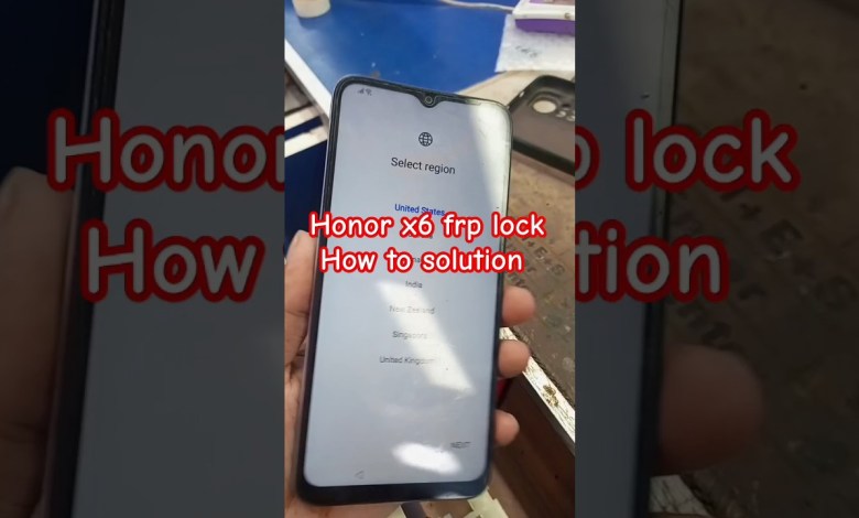 Honor x6 frp lock,,, how to solution..? #shorts Honor x6 frp lock,,, how to solution..? #shorts