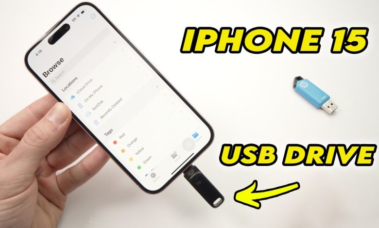 How to Use USB Flash Drive With iPhone 15/ Pro / Plus How to Use USB Flash Drive With iPhone 15/ Pro / Plus