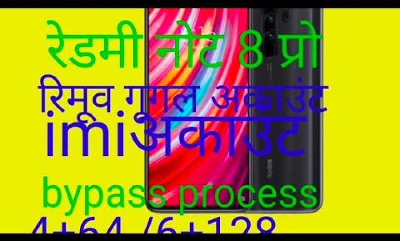 redmi note 8 Pro MI account Google account remove4+64 redmi note 8 Pro MI account Google account remove4+64