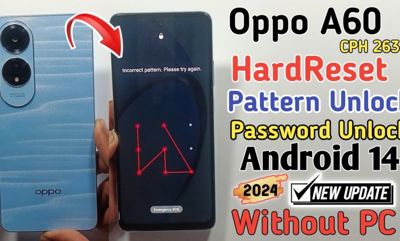 OPPO A60 Hard Reset & Pattern Unlock | Oppo A60 OPPO A60 Hard Reset & Pattern Unlock | Oppo A60