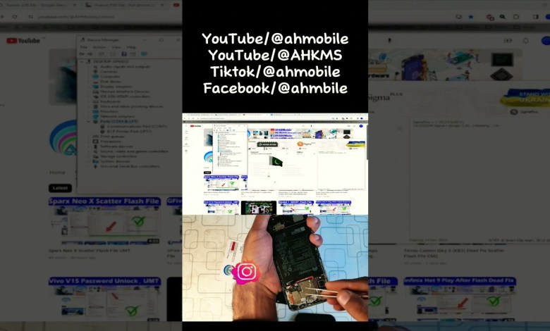 Huawei P30 Lite FRP Bypass Android 12#AHmobile #AHMR Huawei P30 Lite FRP Bypass Android 12#AHmobile #AHMR