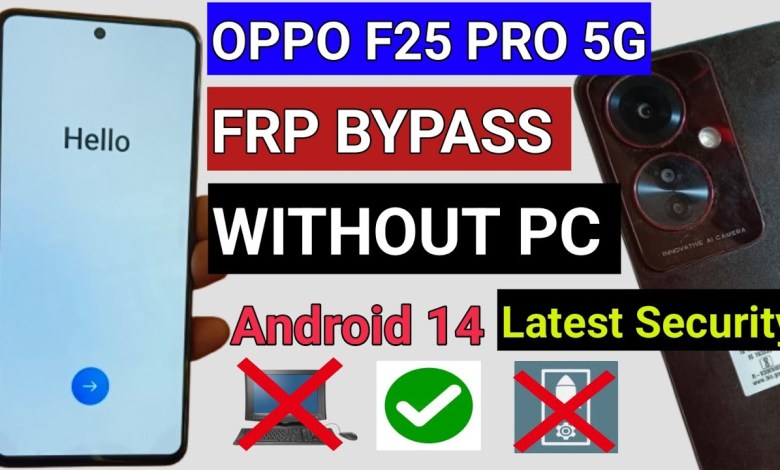 Unlock Oppo F25 Pro 5G with Android 14 using an innovative FRP Bypass method Unlock Oppo F25 Pro 5G with Android 14 using an innovative FRP Bypass method