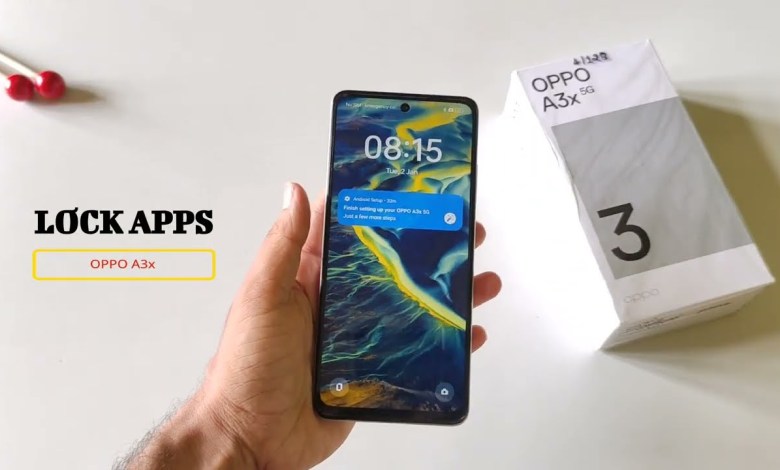 How to lock apps in Oppo a3x 5g / app lock setting oppo How to lock apps in Oppo a3x 5g / app lock setting oppo