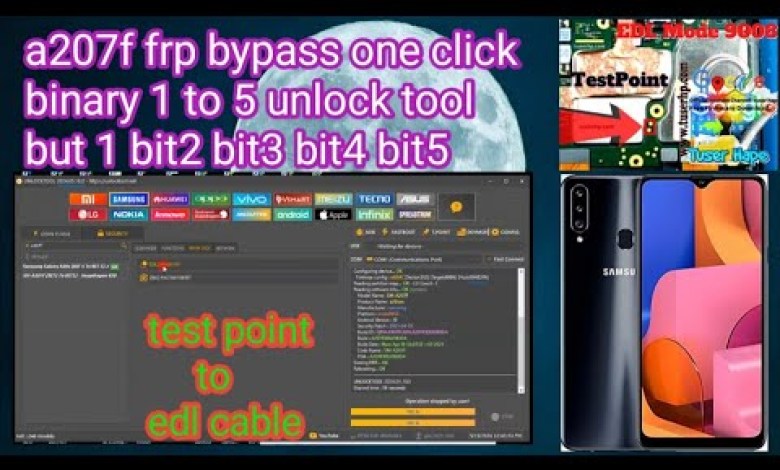 a207f frp bypass one click binary 1 to 5 unlock tool a207f frp bypass one click binary 1 to 5 unlock tool