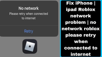 Fix iPhone | ipad Roblox network problem | no network Fix iPhone | ipad Roblox network problem | no network