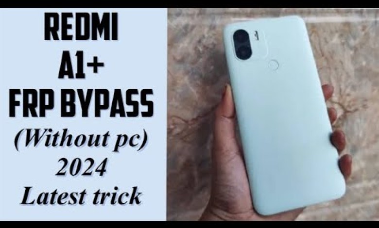 Redmi a1 plus frp bypass 2024|| mi a1+ frp 2024(without Redmi a1 plus frp bypass 2024|| mi a1+ frp 2024(without