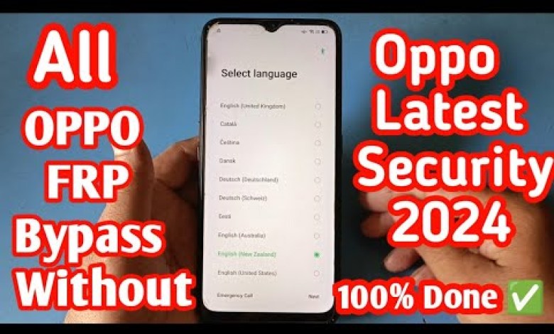 How to Bypass FRP on Oppo A9 2020 without PC – Unlock the Latest Security in 2024! How to Bypass FRP on Oppo A9 2020 without PC – Unlock the Latest Security in 2024!