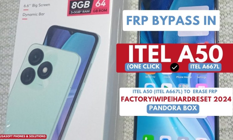 FRP BYPASS|REMOVE IN ITEL A50|ITEL A667L |T0 WIPE FRP BYPASS|REMOVE IN ITEL A50|ITEL A667L |T0 WIPE