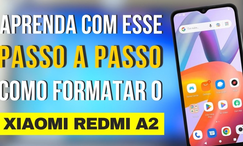 Hard reset RedMi A2 como formatar, restaurar de fábrica Hard reset RedMi A2 como formatar, restaurar de fábrica