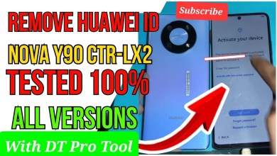 Nova Y90 Huawei ID Remove||CTR-LX2|| With DT Pro Tool Nova Y90 Huawei ID Remove||CTR-LX2|| With DT Pro Tool