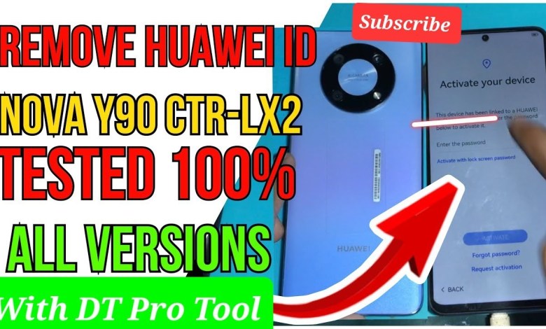 Nova Y90 Huawei ID Remove||CTR-LX2|| With DT Pro Tool Nova Y90 Huawei ID Remove||CTR-LX2|| With DT Pro Tool