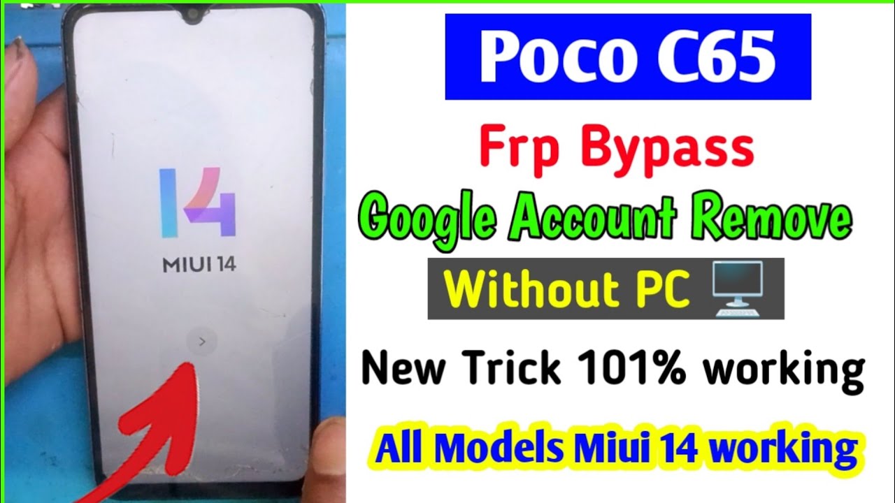 Uncover the Latest Poco C65 Frp Bypass Miui 14 Trick without PC and Be Amazed! Uncover the Latest Poco C65 Frp Bypass Miui 14 Trick without PC and Be Amazed!