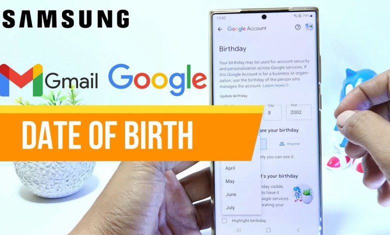 How To Change Date Of Birth In Google/Gmail How To Change Date Of Birth In Google/Gmail