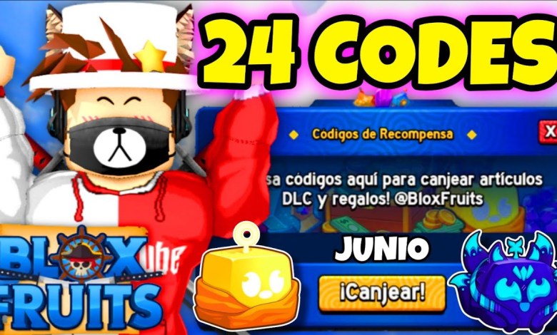 24 BLOX FRUITS CODES ROBLOX *JUNE* 24 BLOX FRUITS CODES ROBLOX *JUNE*