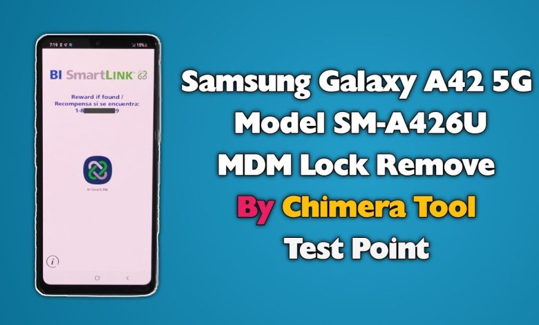Samsung A42 5G MDM Lock Remove Chimera Tool A426U Samsung A42 5G MDM Lock Remove Chimera Tool A426U