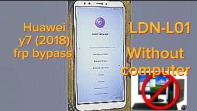 Huawei y7 (2018)frp bypass Huawei y7 (2018)frp bypass