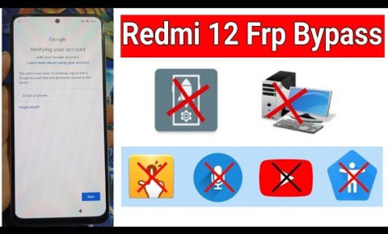 Redmi 12 FRP BYPASS Without PC and Talkback | Redmi 12 Redmi 12 FRP BYPASS Without PC and Talkback | Redmi 12
